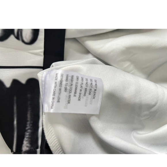 Love McNicoll Black and White Sheath Mini Dress - Picture 5 of 5